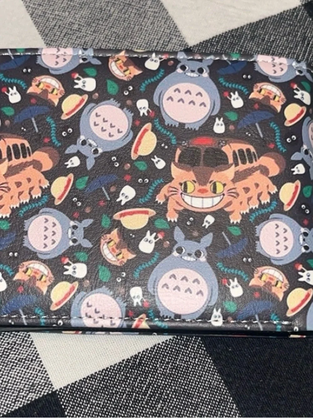 My Neighbor Totoro multicolor men black
